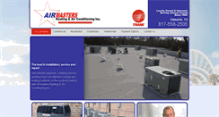 Desktop Screenshot of airmasters-inc.com